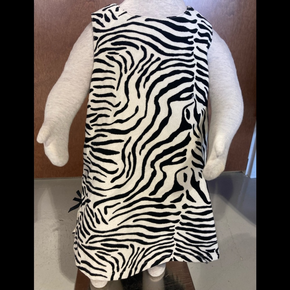 NWOT 2 pc Gymboree zebra print dress sz 12-18 mo